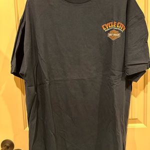 Harley Davidson NWT Men’s 2XL Cycle City Plane Pearl Harbor, Motorcycle Oahu, HI